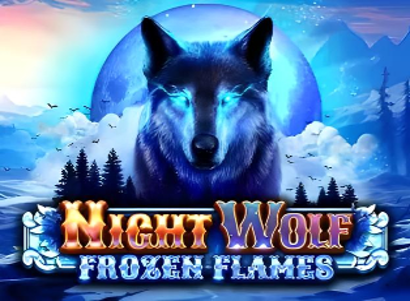 Night Wolf Frozen Flames