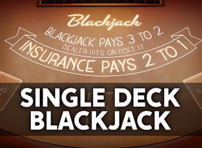 Nucleus Gaming Single Deck Blackjack