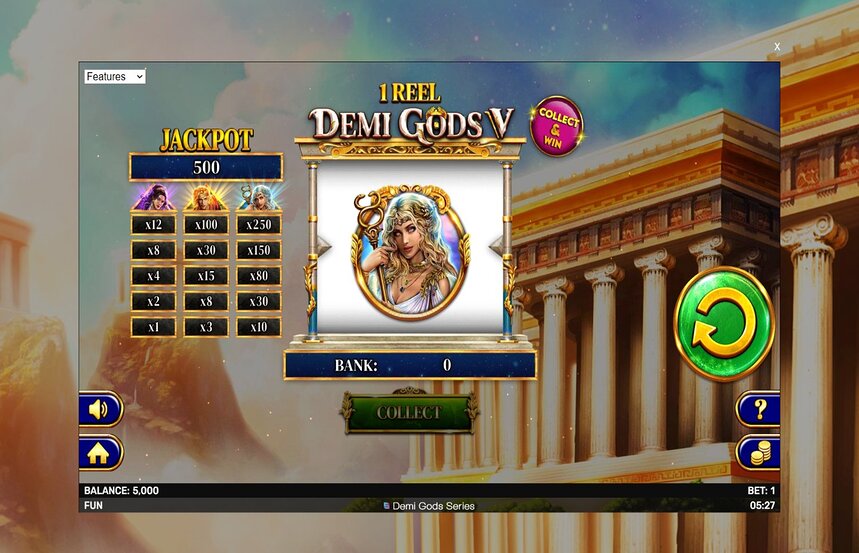 1 Reel Demi Gods V