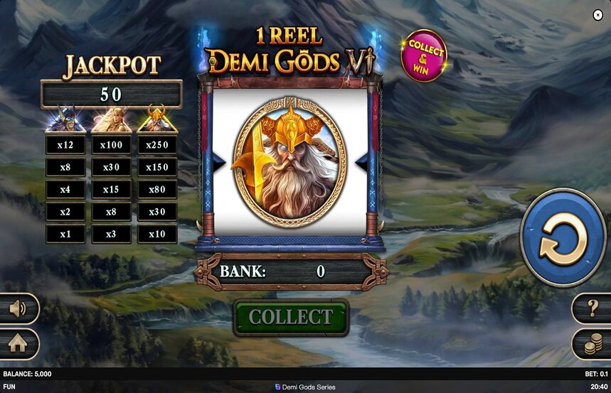 1 Reel Demi Gods VI