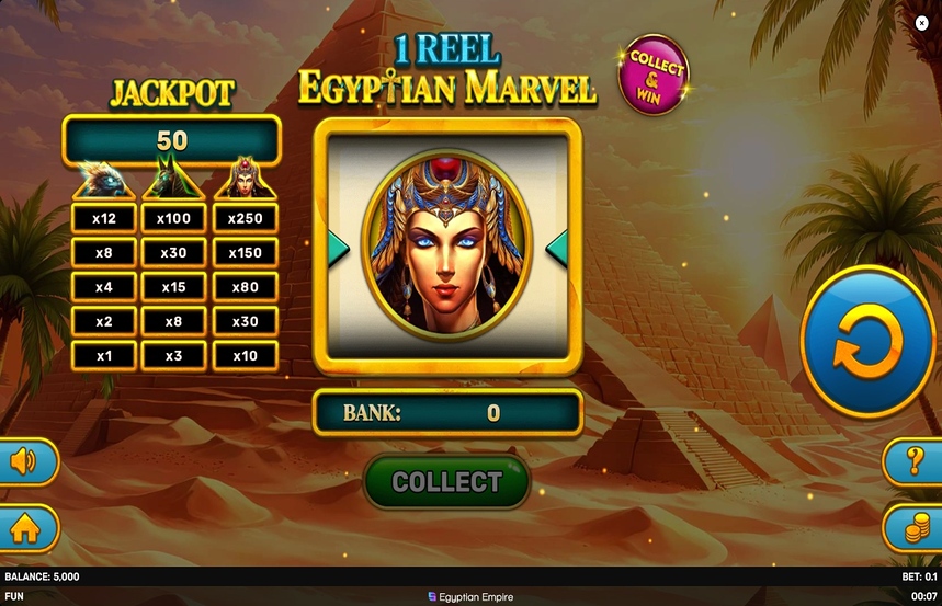 1 Reel Egyptian Marvel