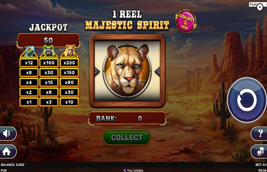 1 Reel Majestic Spirit