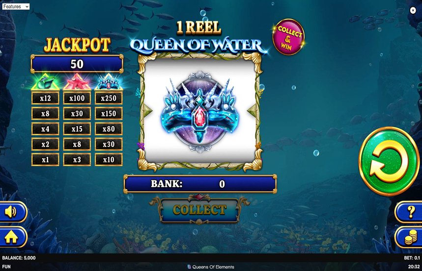 1 Reel Queen of Water