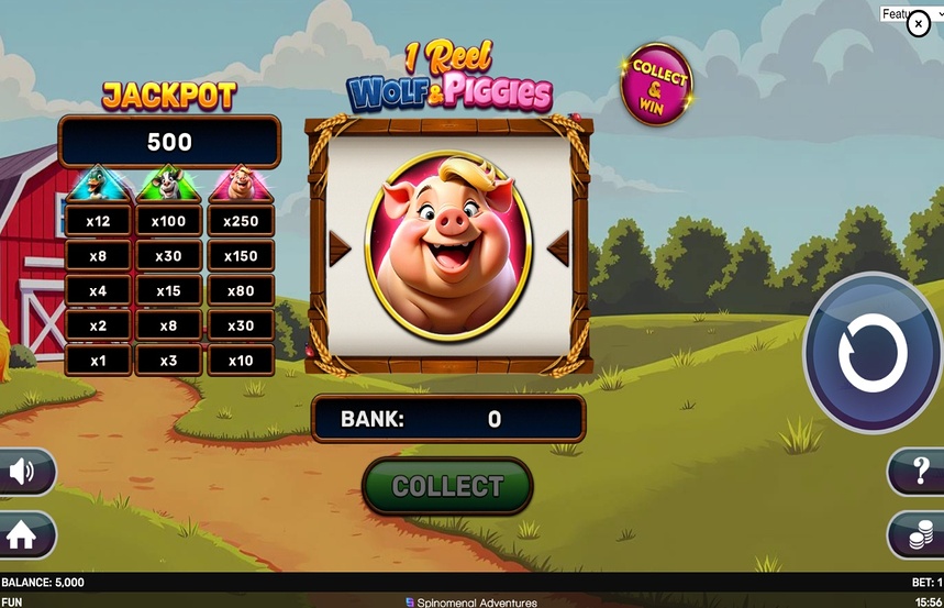 1 Reel Wolf and Piggies