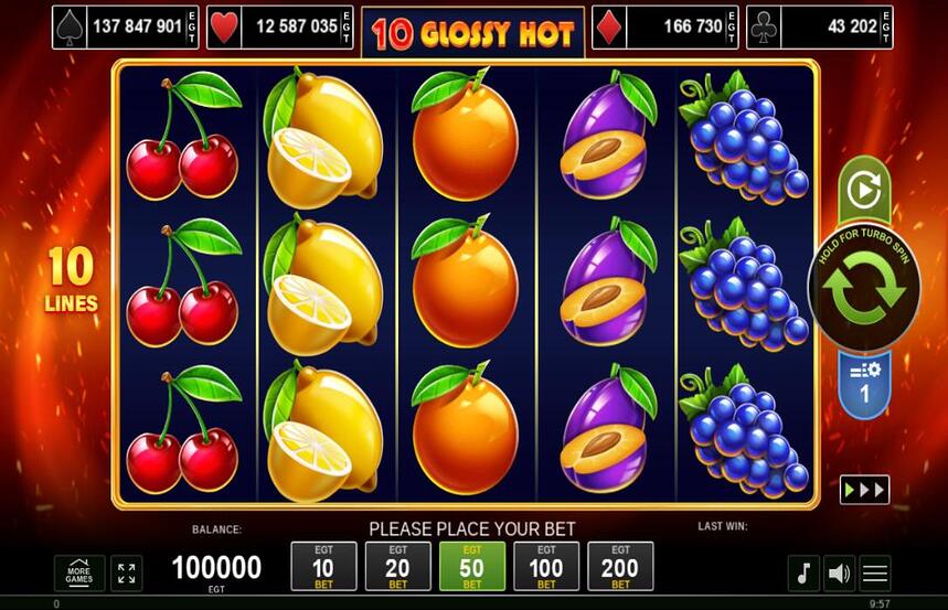 10 Glossy Hot