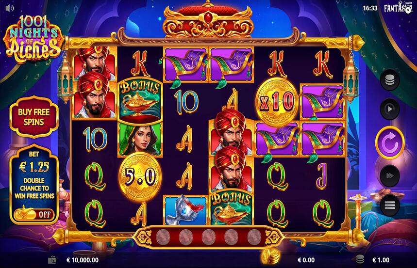 1001 Nights of Riches