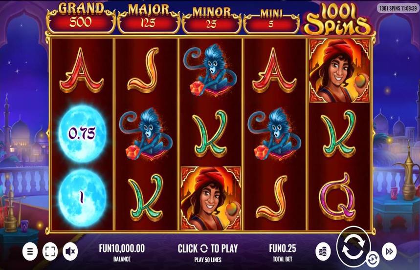1001 Spins