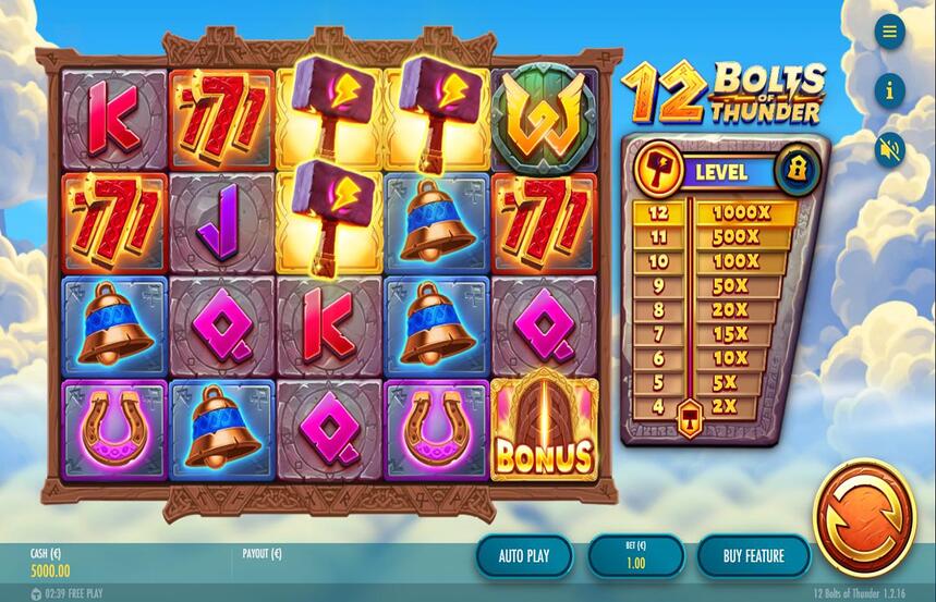 12 Bolts of Thunder