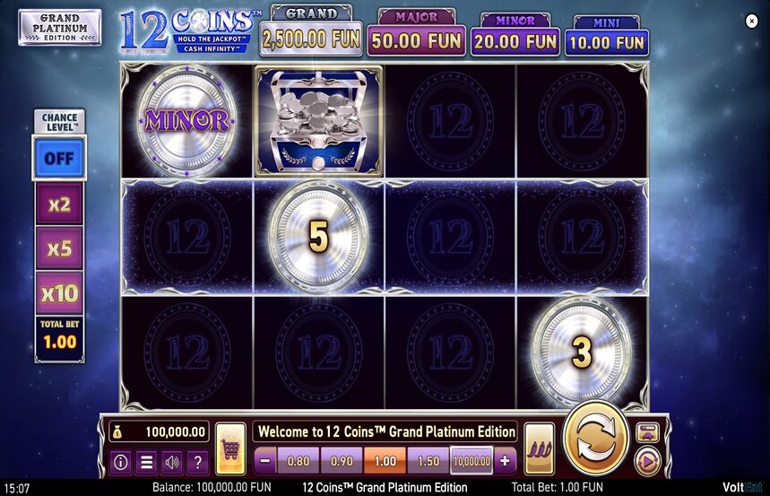 12 Coins Grand Platinum Edition