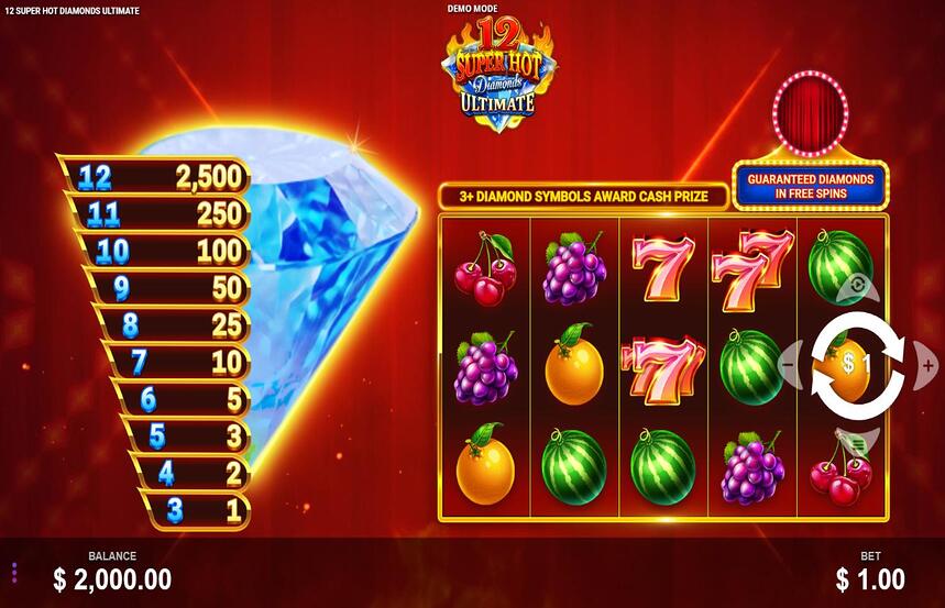 12 Super Hot Diamonds Ultimate
