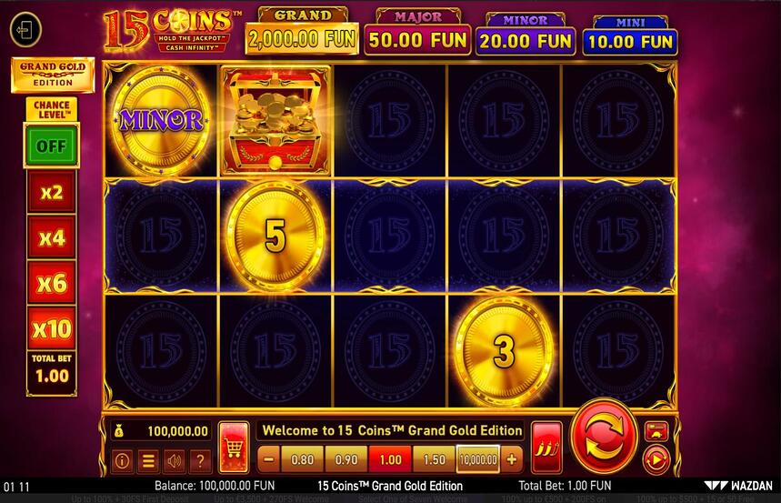 15 Coins Grand Gold Edition