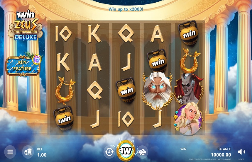 1Win Zeus the Thunderer Deluxe