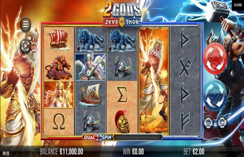 2 Gods Zeus Versus Thor