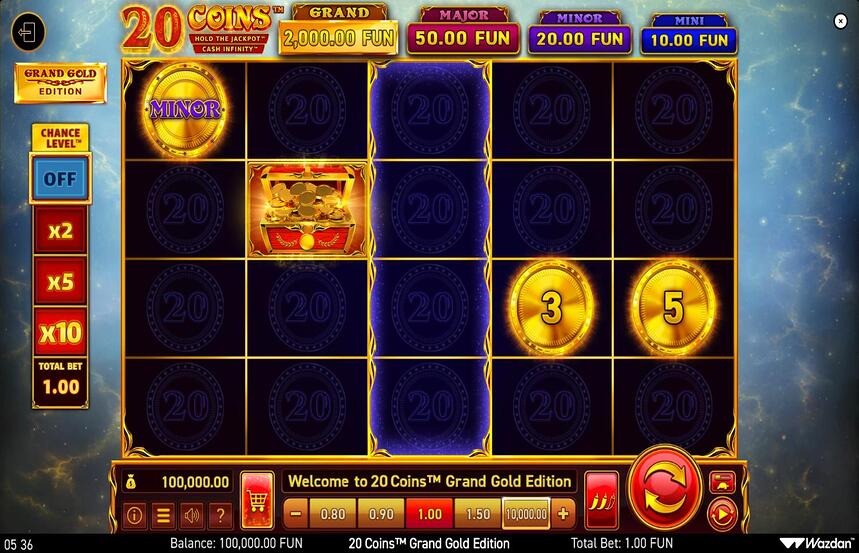 20 Coins Grand Gold Edition