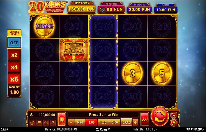 20 Coins