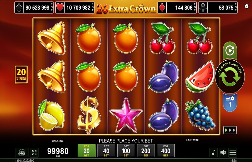 20 Extra Crown