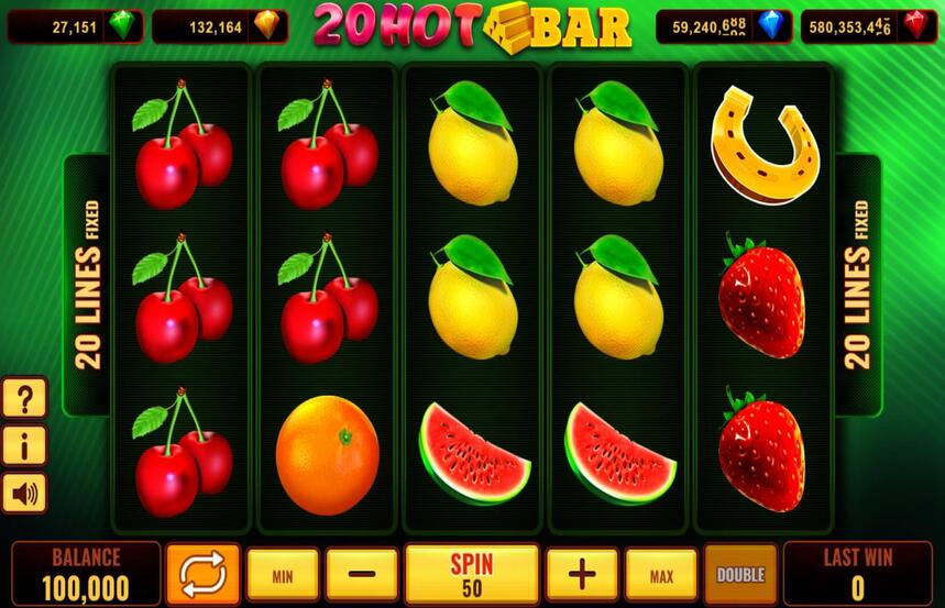 20 Hot Bar
