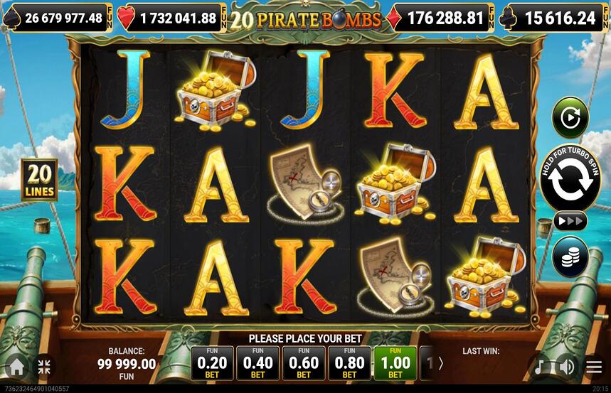 20 Pirate Bombs