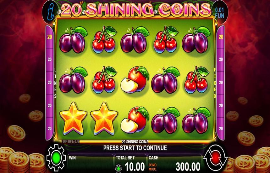 20 Shining Coins