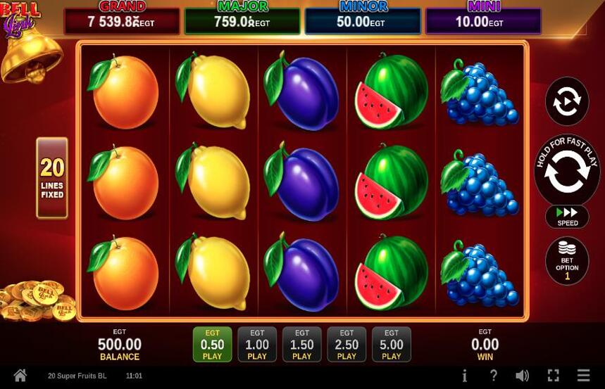 20 Super Fruits Bell Link