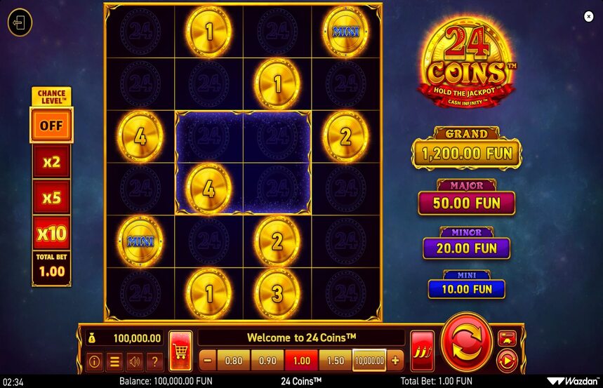 24 Coins