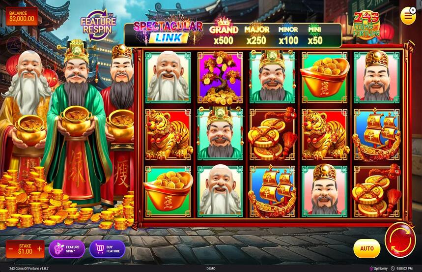 243 Coins of Fortune