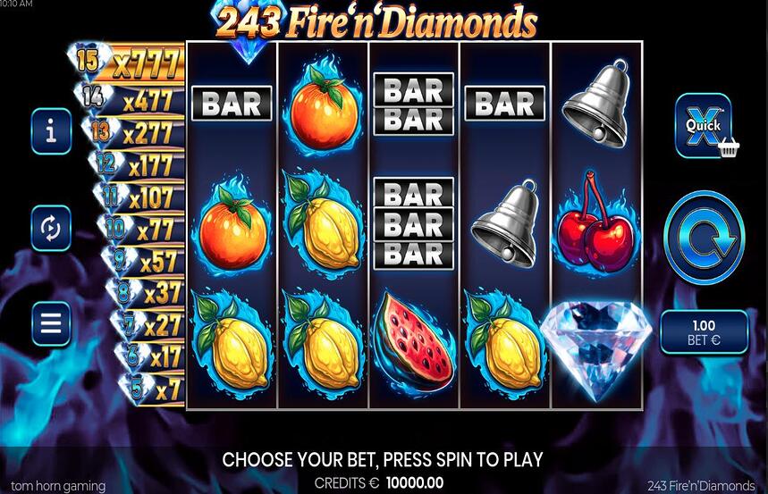243 Fire n Diamonds