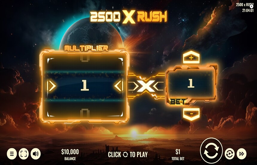 2500 x Rush