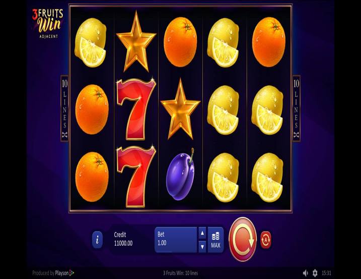 3 Fruits Win