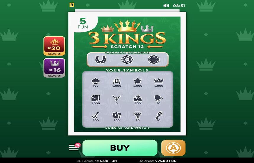 3 Kings Scratch