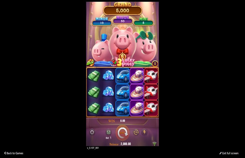 3 Lucky Piggy