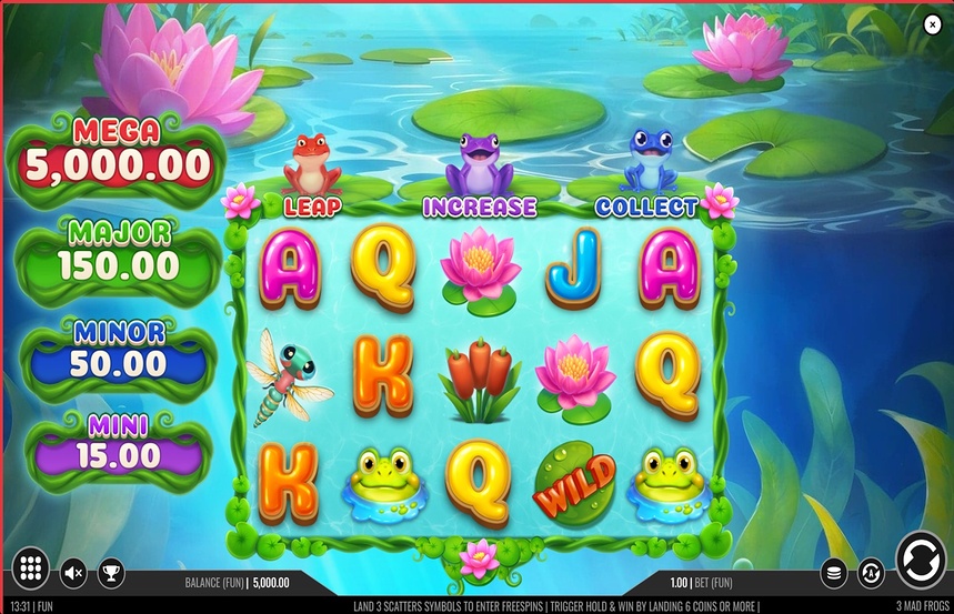 3 Mad Frogs