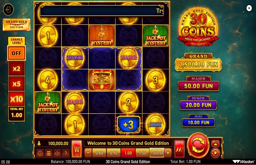 30 Coins Grand Gold Edition