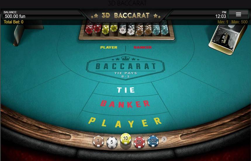 3D Baccarat