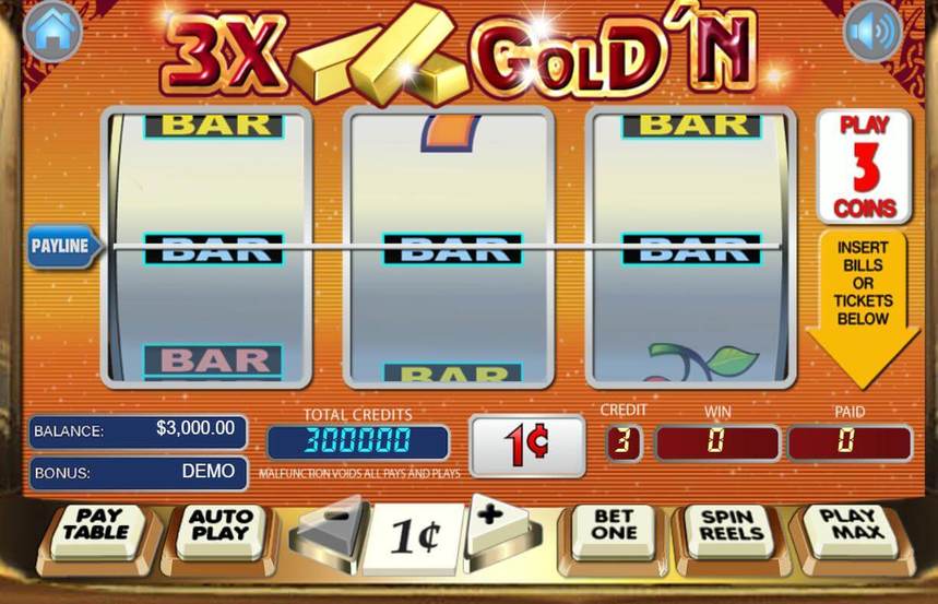 3x Gold n
