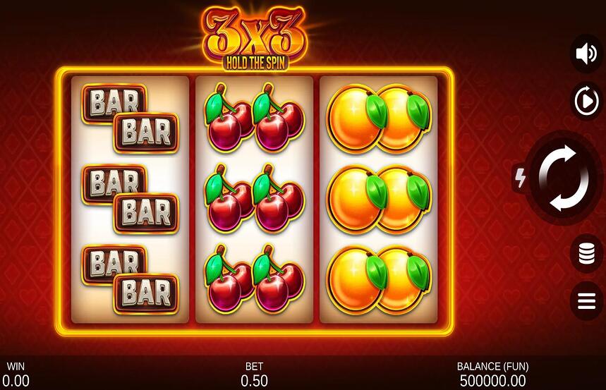 3×3 Hold The Spin