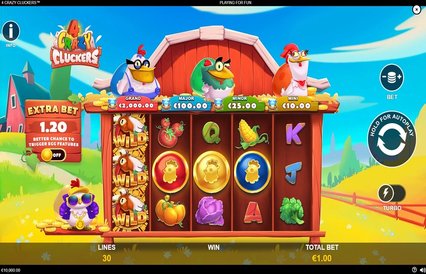 4 Crazy Cluckers