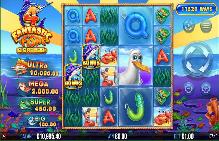 4 Fantastic Fish Gigablox