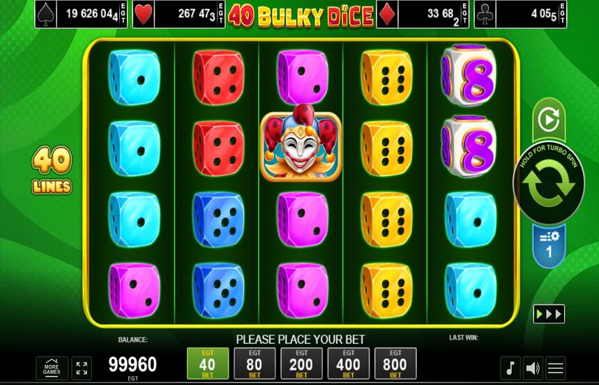 40 Bulky Dice