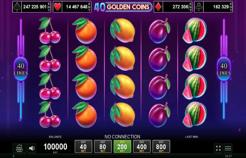 40 Golden Coins