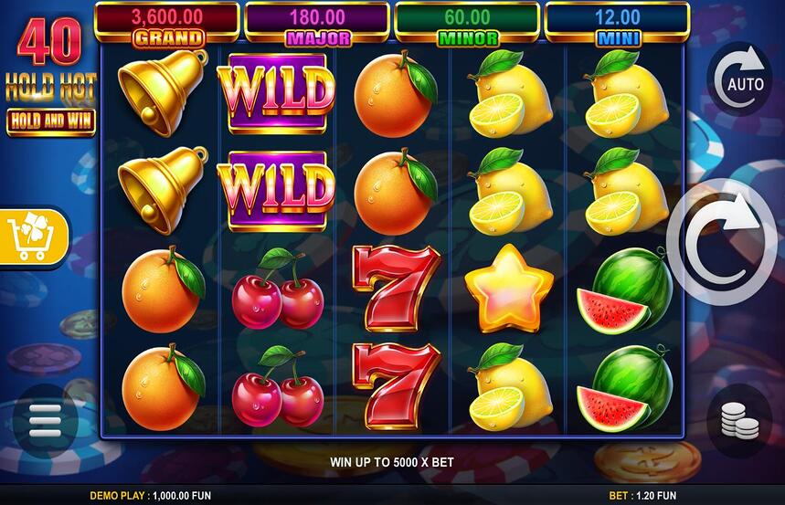 40 Hold Hot Hold And Win