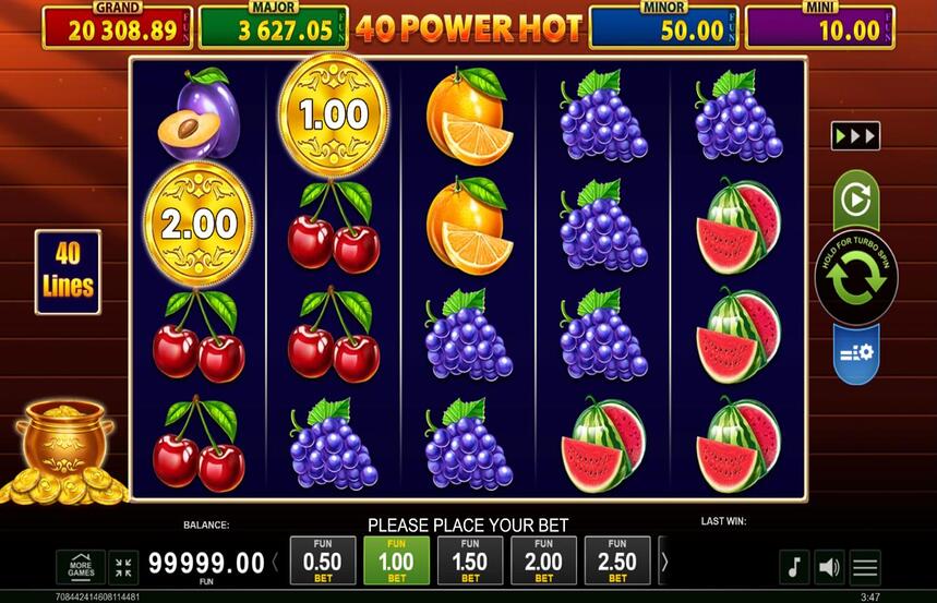 40 Power Hot Golden Coins Link