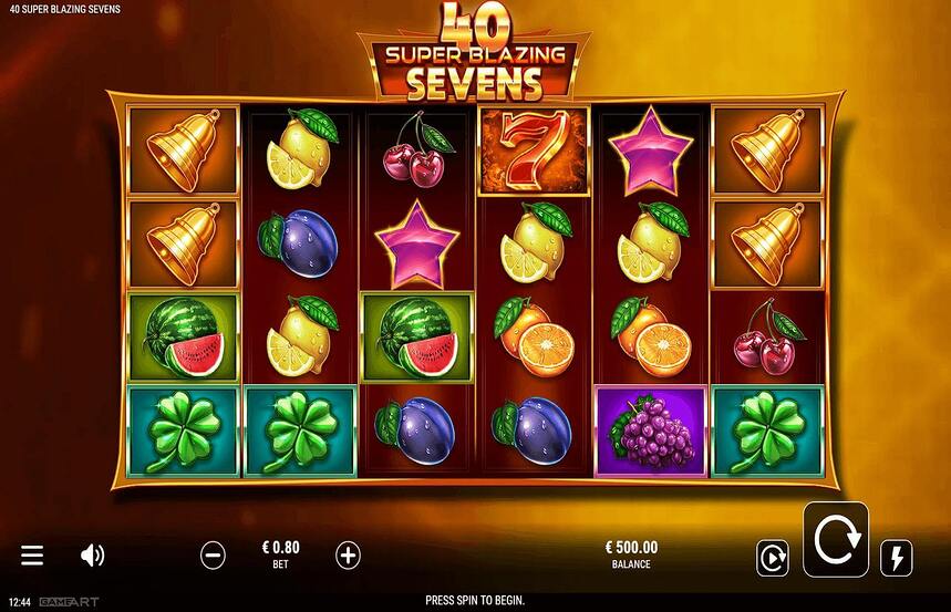 40 Super Blazing Sevens