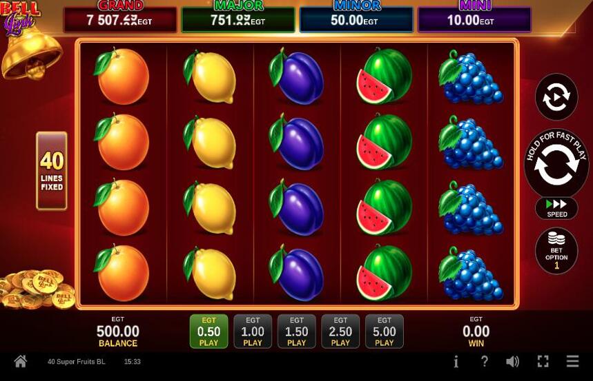 40 Super Fruits Bell Link