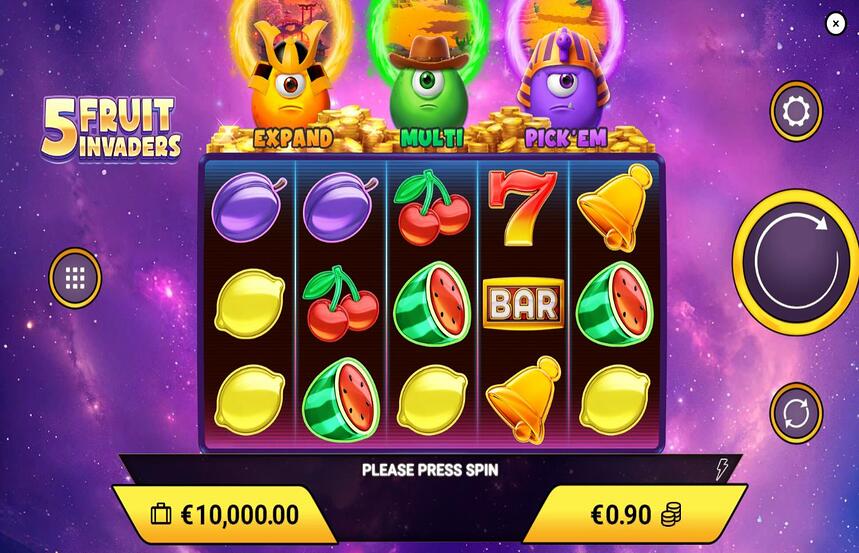 5 Fruit Invaders