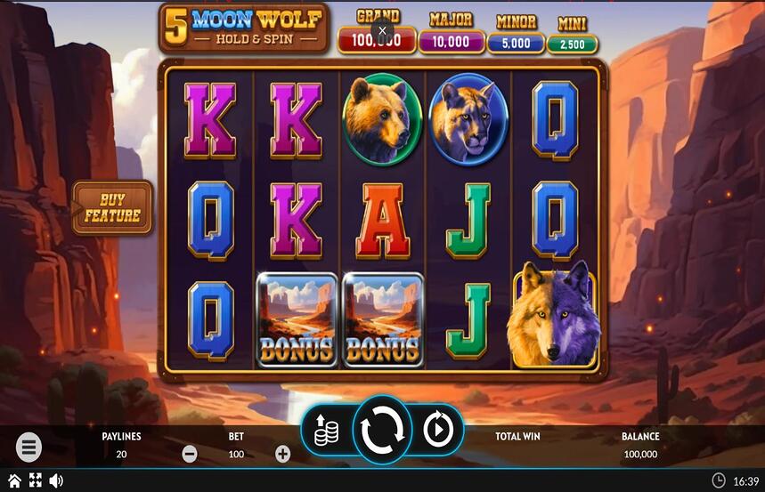 5 Moon Wolf