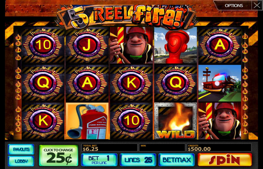 5 Reel Fire