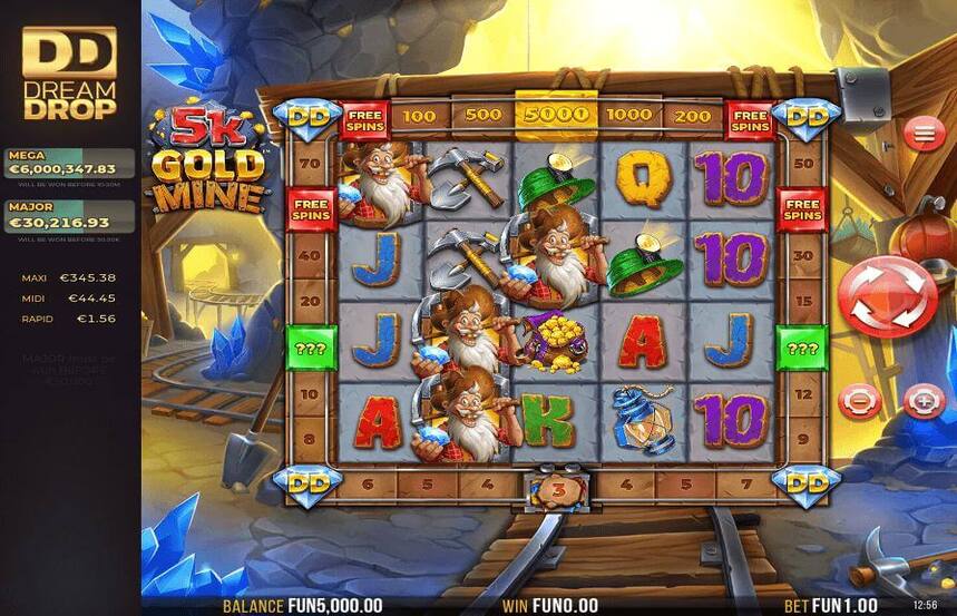 5k Gold Mine Dream Drop