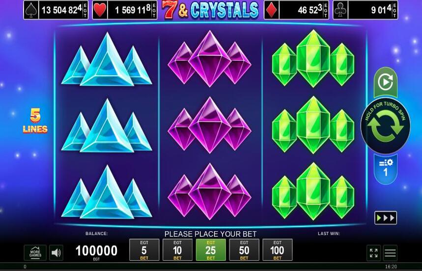 7 and Crystals