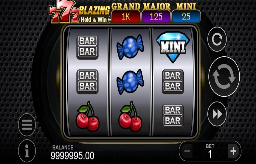 777 Blazing Hold and Win